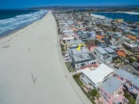 South Mission Beach Oceanfront condo on the sand