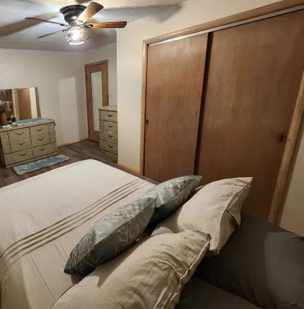 North Fork Flambeau River near Park Falls, 3BR, 1BA country home, on ATV route.