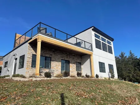BRAND NEW 4 bedroom 3.5 bath retreat in Williamstown, KY with large rooftop deck