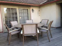 Beach block three story house center of town with parking