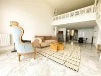 Le Paradis Bleu Luxueux Duplex Avec vue mer