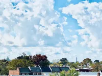 Upscale 3BRD Rooftop TV+Monument Views+Parking @H st Corridor Free Cancellation
