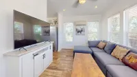 Tranquil Lakefront Retreat: 1BR Cabin with Covered Patio & Private Dock