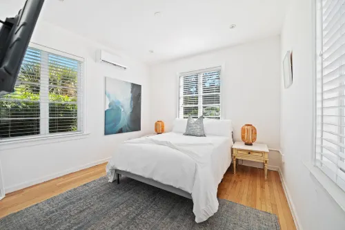 Balcony and Smart Home Features - Charming Historic Retreat