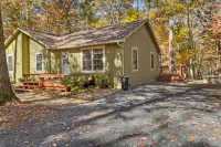 The Emerald cabin W/ Hot tub, lake, Fire pit, 4 min to Bryce Resort