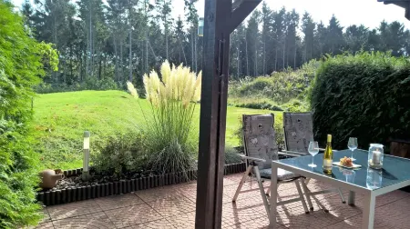 Spacious beach apartment in a quiet location with pool and sauna