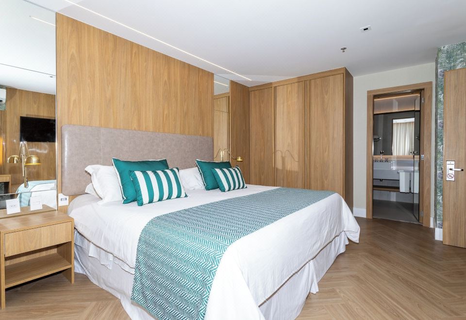 호텔 아스토리아 이파네마 루프탑에서 바라본 이파네마 해변 전경