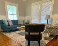 Cozy 2 BR Cottage with Inviting Sunroom, Spacious Yard and Ultimate Comfort