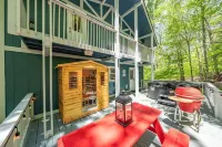 Huge House in Amazing Beech Mountain with Game Room, Hot Tub, Sauna, & Fire Pit!