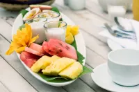 Muri Beach Resort - Frühstück