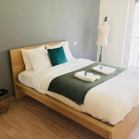 Large Art Deco Flat 100m2 in City Center - Parking