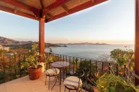 Oceanview Villa with Wrap-Around Terrace, Private Pool, Hot Tub, and Guesthouse