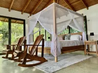 A tranquil Balinese-inspired jungle oasis