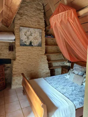 Authentic small Périgord house with salt pool at the gates of SARLAT