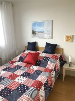 3-Zi. Penthouse apartment with roof terrace and balcony directly on the marina and beach Hotels in Damp