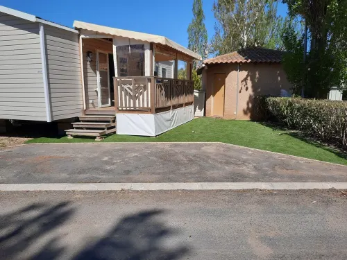 New air-conditioned mobile home VIAS Plage Camping La Carabasse - Sea and pool