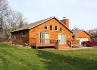 Lake Arrowhead Sand Valley Golf Entire Log Home on ATV / snowmobile Trl Wet Bar