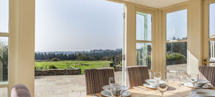 Tregoninny Vineyard and Woodland Farmhouse Truro otelleri
