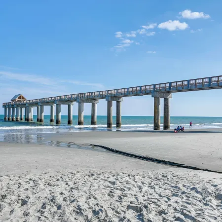 Walk to Ocean & Pier: Surfside Beach House w/ Pool