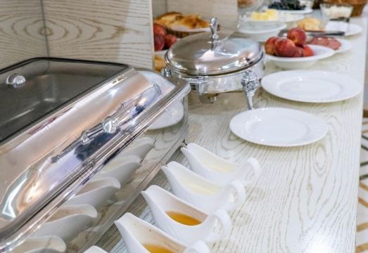 히바 테라스 뷰