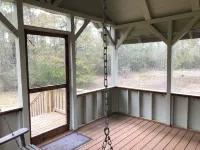 "Rustic Retreat" Timber Frame near Sam Houston Jones State Park & Casinos