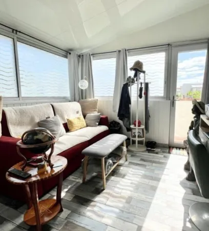 Cosy apartment in Barcares: Beach on foot.