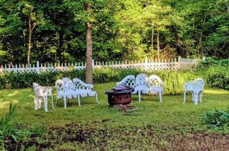 Victorian charm with modern conveniences in the heart of Schroon Lake, NY.