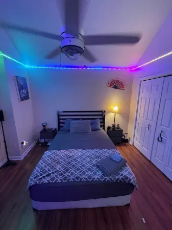 Cozy 1-bedroom home in serene Cartersville with hot tub & WiFi.