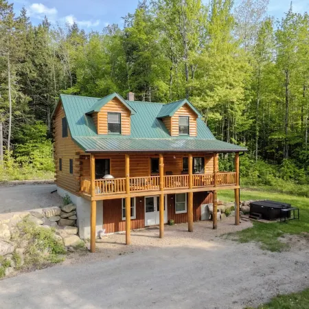 3Bed 3Bath Cabin Hot Tub Near North Conway #TheIntervaleCabin