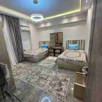3-bedroom apartment in enjoyable Nasr City with AC, WiFi, and saund system. Rooms