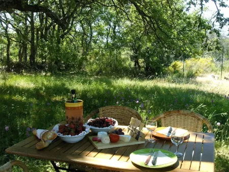 Calme Absolu sur 15 Hectares Privés en Colline, Animaux Admis, Piscine Chauffée