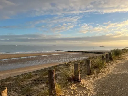 Uniquely located detached cozy vacation home right on the beach.