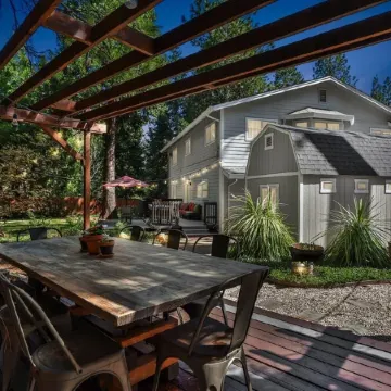 Country Style Mountain Home - View of Lake Forebay