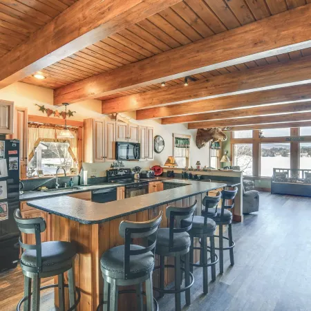 Lakefront New Hampshire Hideaway w/ Deck & Views