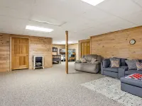 Lakefront Retreat | Sleeps 10 | Private Beach Hotels in Standish