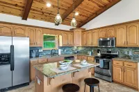 Game Rooms + Views: Spacious Mtn Cabin in Murphy! - parking