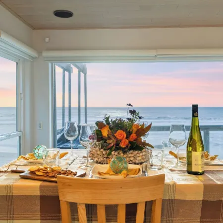Oceanfront La Selva Beach Home w/ Fireplace, Views & Direct Beach Access Sand Castle by Avantstay