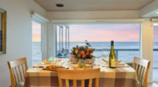 Oceanfront La Selva Beach Home w/ Fireplace, Views & Direct Beach Access Sand Castle by Avantstay