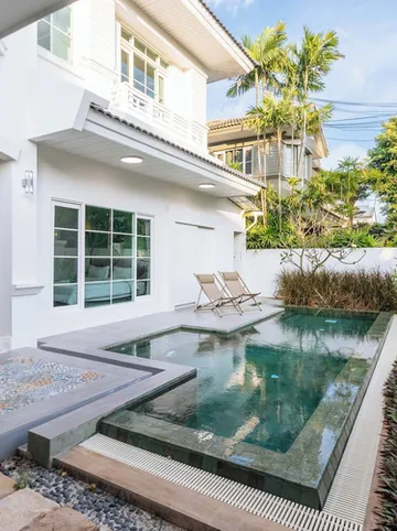 รูปภาพของพูลวิลล่า 4 ห้องนอน ห้องชมภาพยนตร์ วี289