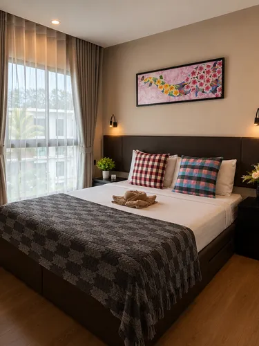 รูปภาพของCozy 1BR in Rawai Quiet Area Balcony&Fast Wi-Fi