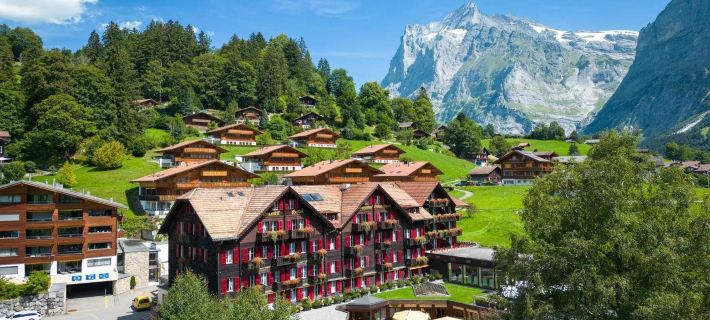 Romantik Hotel Schweizerhof Ξενοδοχεία στην πόλη Γκρίντελβαλντ