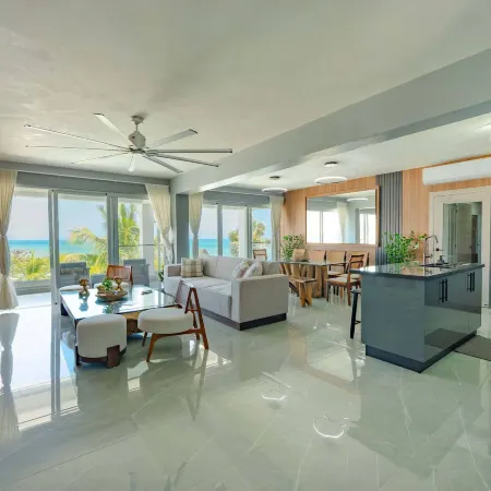 Relax in Style Oceanfront 3 Bedroom Apartment in Sosua