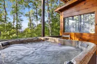 Views for Miles Outdoor Fireplace Hot Tub - 4-Star