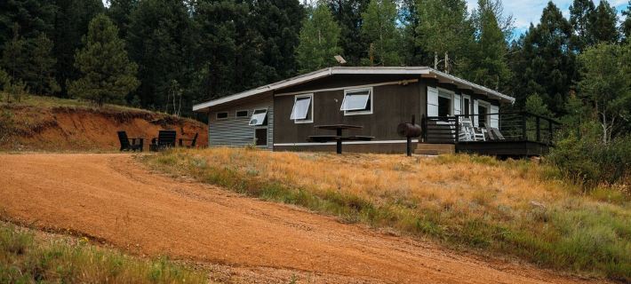 Pike National Forest Cabin Getaway with Mountain Views and Fire Pit Hotels in Teller County