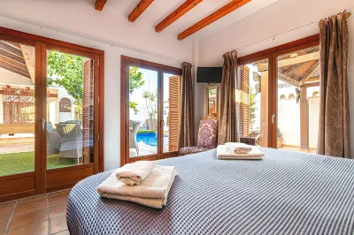 7 Bedroom Villa for 15 Ppl. Heated Pool, Sauna, Hot Tub on El Valle Golf, Murcia Hotels near Bateria de la Parajola