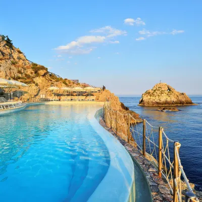 UNA Hotels Capotaormina Hotels near Spisone Beach