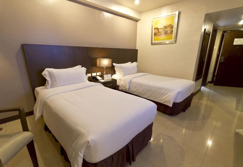 만다린 플라자 호텔 로비