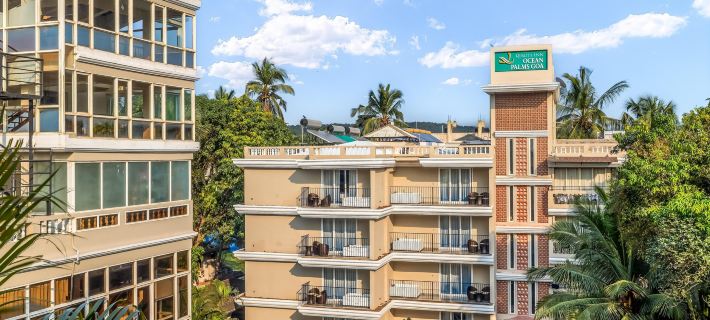 Clarion Hotel Ocean Palms Goa Hotéis em Calangute