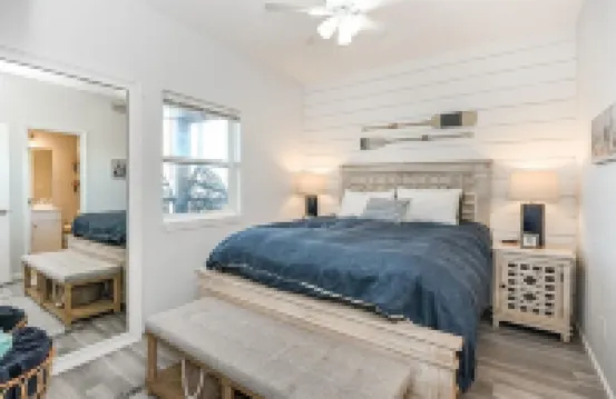 Luxury Beachfront Condo with Covered Deck Steps From Beach & Golf Cart Rental