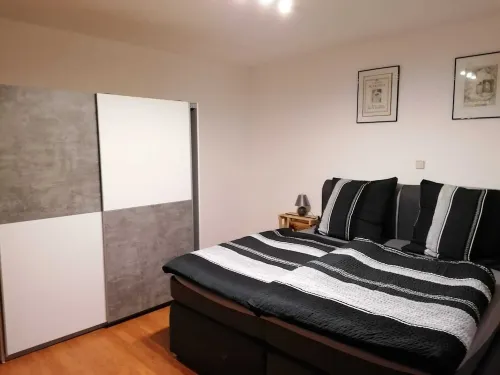 Ferienwohnung 55 m², 1 Schlafzimmer, 1 Wohnzimmer, 1 Küche, 1 Bad, 1 Flur